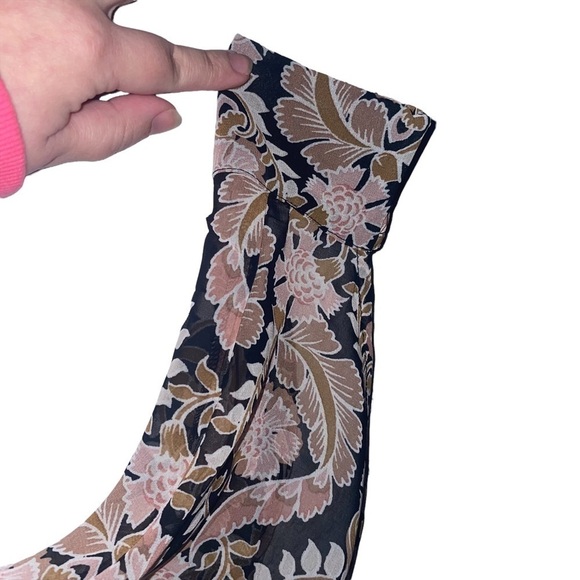 NWT Maurice’s Two Piece Connected Sheer Shirt - Picture 3 of 7